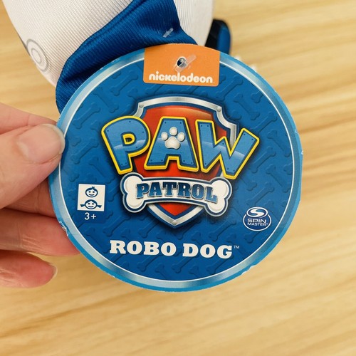 Paw Patrol Robo Dog Plush Toy Nickelodeon 2015 Spin Master 20cm New With Tags - Picture 6 of 9
