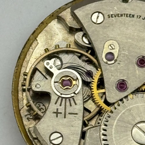 25,8mm Herren Verity FHF 72 Handaufzug 17 Jewels Swiss Made Uhrwerk TEILE - Bild 7 von 18