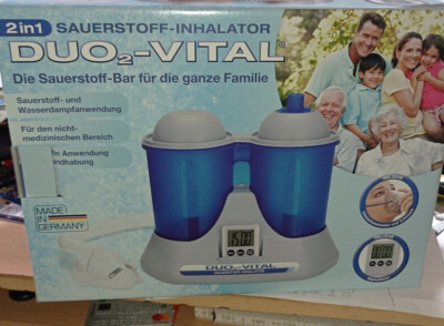 Sauerstoff Inhalator DUO2 Vital -Die Sauerstoff Bar für die ganze Familie