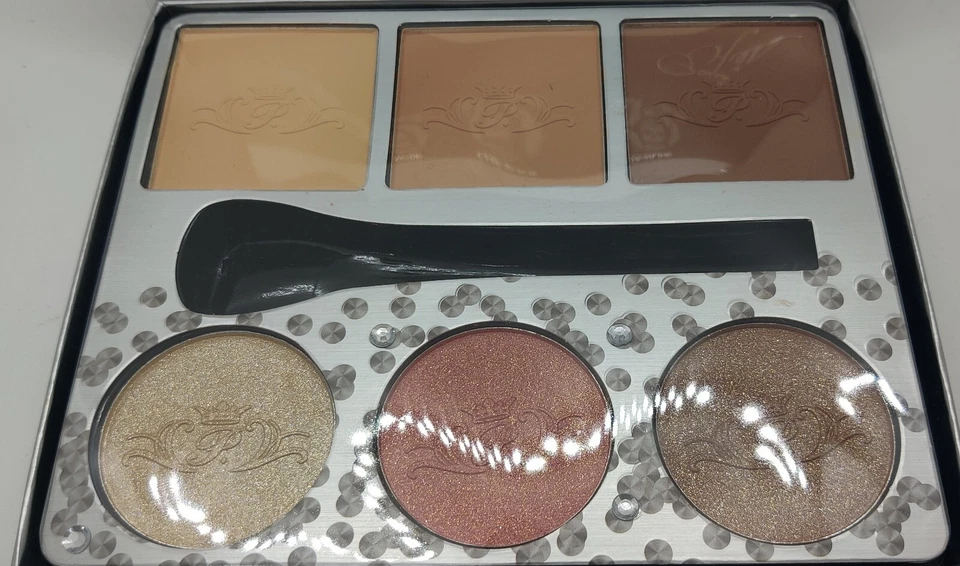 Paris Hilton Pro CONTOUR + KIT DESTACADO, Juego de 6 piezas, Muñeca Platino *Leer* Foto 4 de 4