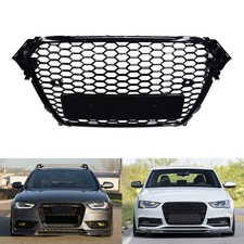 8K0853651E 8K0853651F Kühlergrill Frontgrill schwarz-glänzend für Audi A4 8K 8B