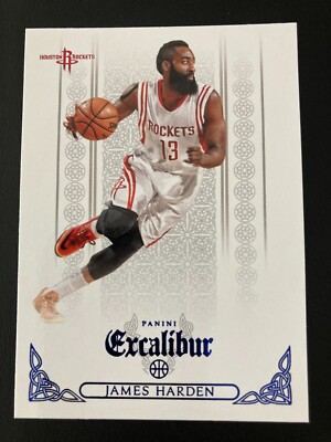 2014-15 Panini Excalibur Blue 113 James Harden
