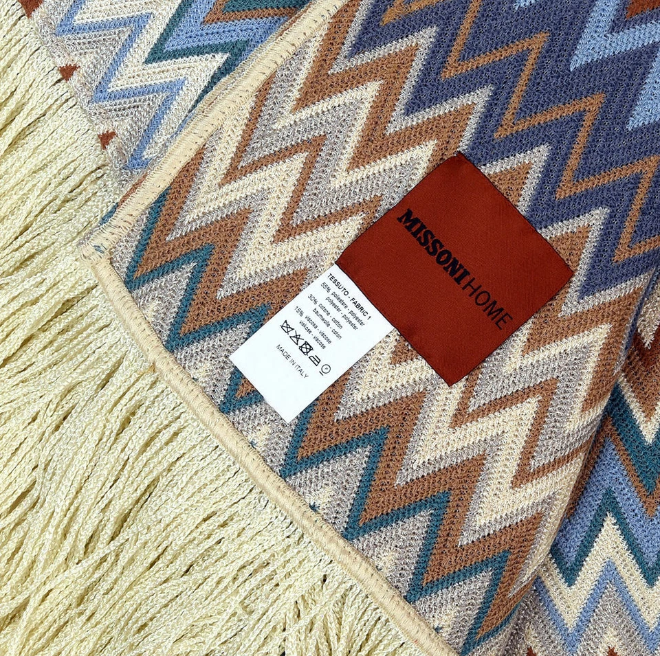 MISSONI HOME Überwurfdecke Tagesdecke gestrickt baumwollmischung MARGOT 160 - Bild 3 von 4