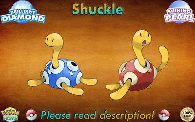  Shiny/Non-shiny Shuckle 6IV Pokémon Brilliant Diamond/Shining Pearl ( Legal)