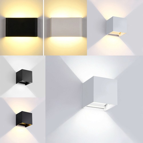 Waterproof LED Wall Light Up Down Sconce Lighting Modern Aisle Lamp 6W 12W SS954 - Picture 1 of 14