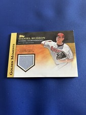 2012 Topps #GMR-DH Daniel Hudson Golden Moments Relics Arizona Diamond Backs