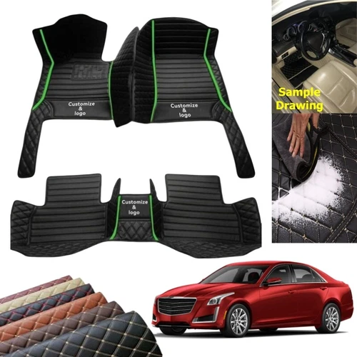 Fit Tesla Model 3 X Y S Car Floor Mats Waterproof Pads Anti-slip Custom Liners - Imagen 15 de 38