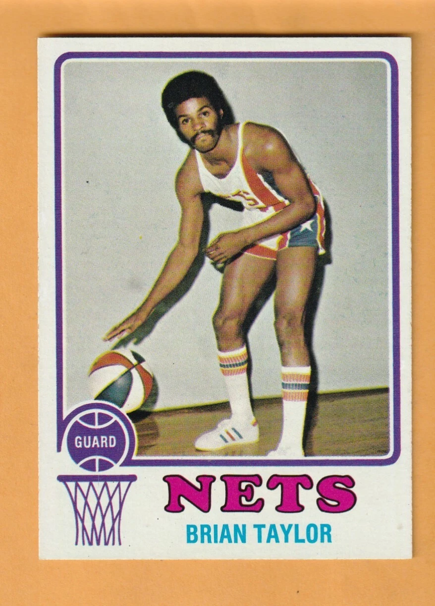 Brian Taylor New York Nets 1973-74 Topps #226 RC Rookie Princeton Tigers