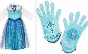 princess elsa gloves