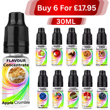 30ML Liquid Flavour Concentrate Juice Drops Versatile Aroma Essence Multi DIY
