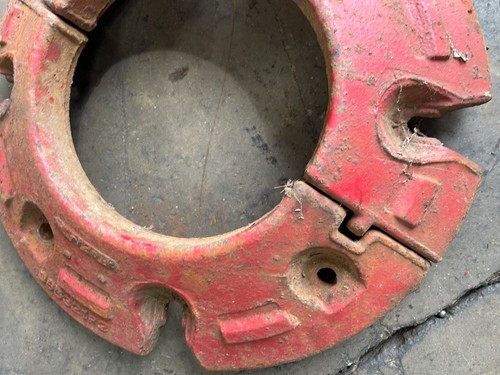 1962 International IH 606 Gas Tractor Rear Wheel Weights 365321R2 - Picture 6 of 12