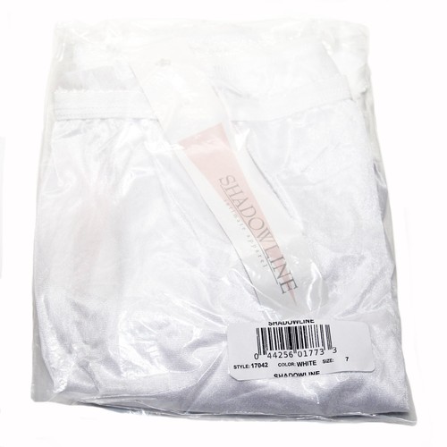 2X Size 7 White Nylon Full Classic Brief Style 17042 3 Pair (Total 6) - Picture 3 of 3