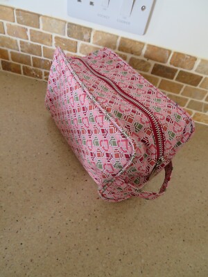 Liberty Kulturtasche Tana Lawn Baumwolle Love Links Print Kulturbeutel Kosmetiktasche Neu