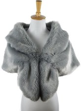 Bride Warm Faux Fur Wedding Shawl Perfect for Wedding party show Bridesmaid Shaw