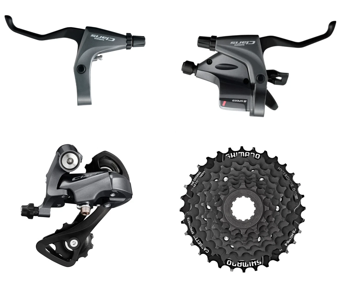Shimano Claris R2000 1 x 8 Speed Flat Bar Group Set