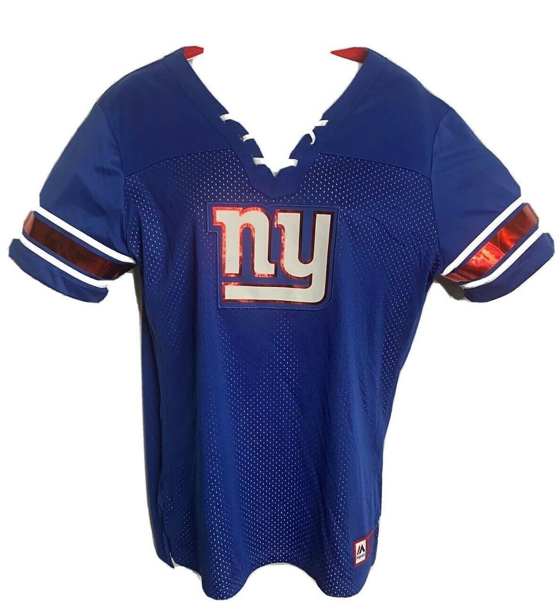 New York Giants Women's NFL Majestic Fan Fashion Jersey (Size: Large)