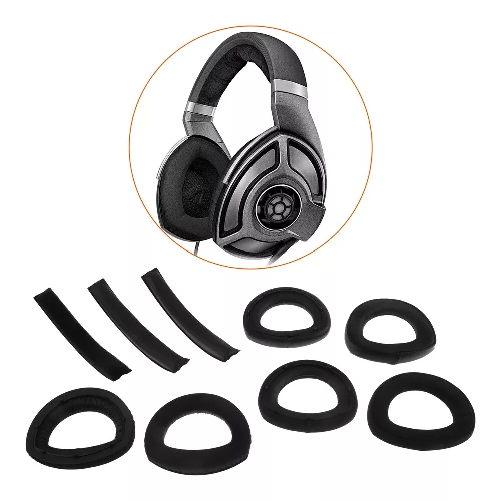 Earpad/Headband Black for Sennheiser HD700 Headset Headphone Cushion Earphone