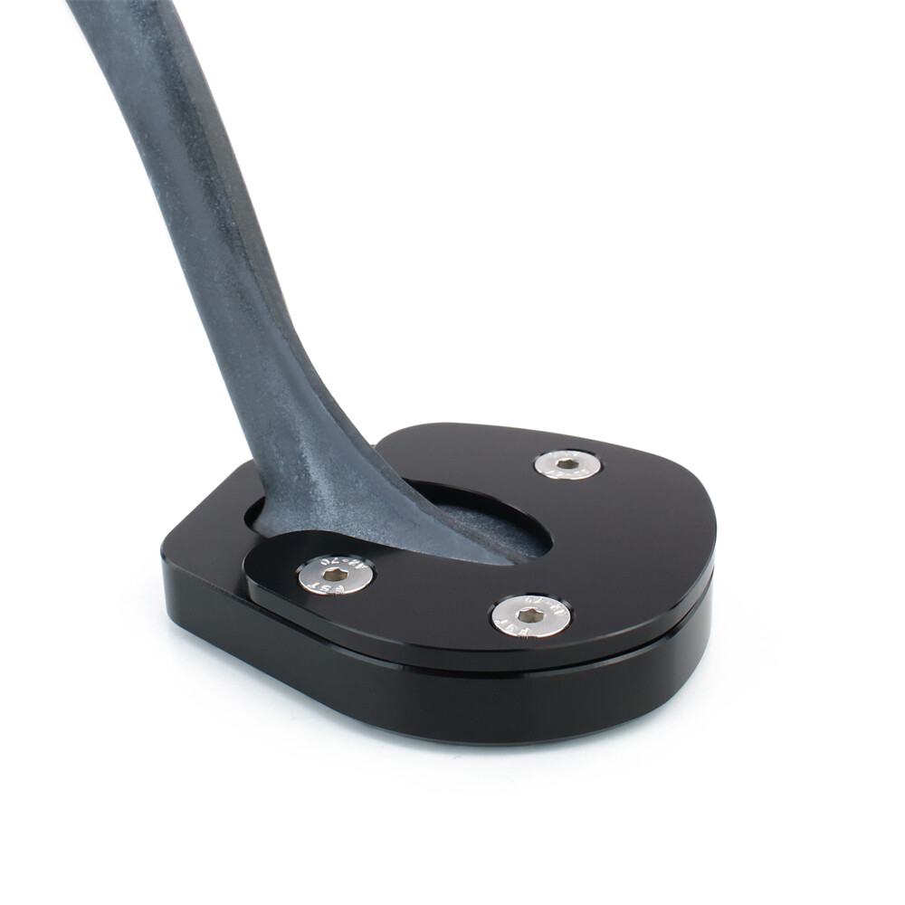 1 PC Motorcycle Side Stand Enlarger Pad Fit For Kawasaki Ninja ZX