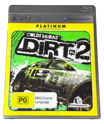 #ad Colin McRae Dirt 2 Sony PS3 AU $19.90