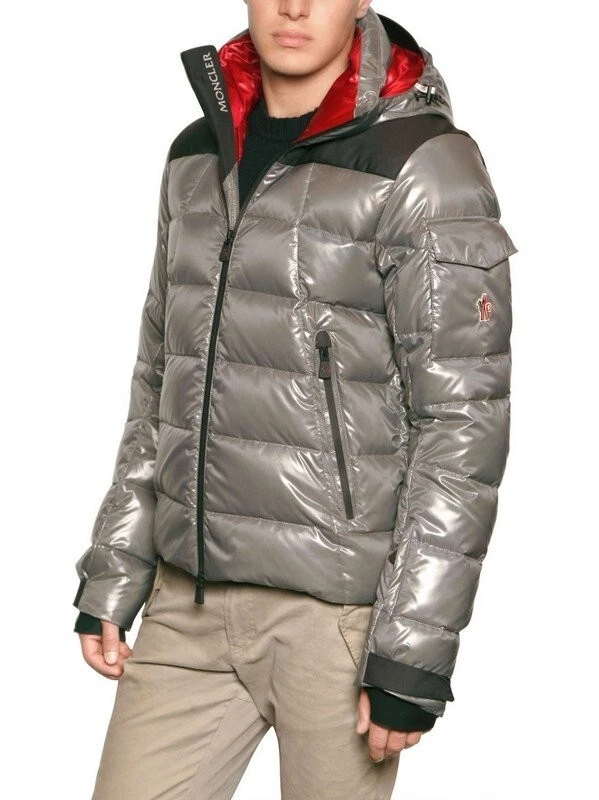 Moncler Grenoble Quilted Giubboto Sancy Hooded Down Ski Jacket Size 2