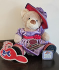 Red Hat Society Bundle Build a Bear, Bear & Outfit Magnets and Stained Glass Hat
