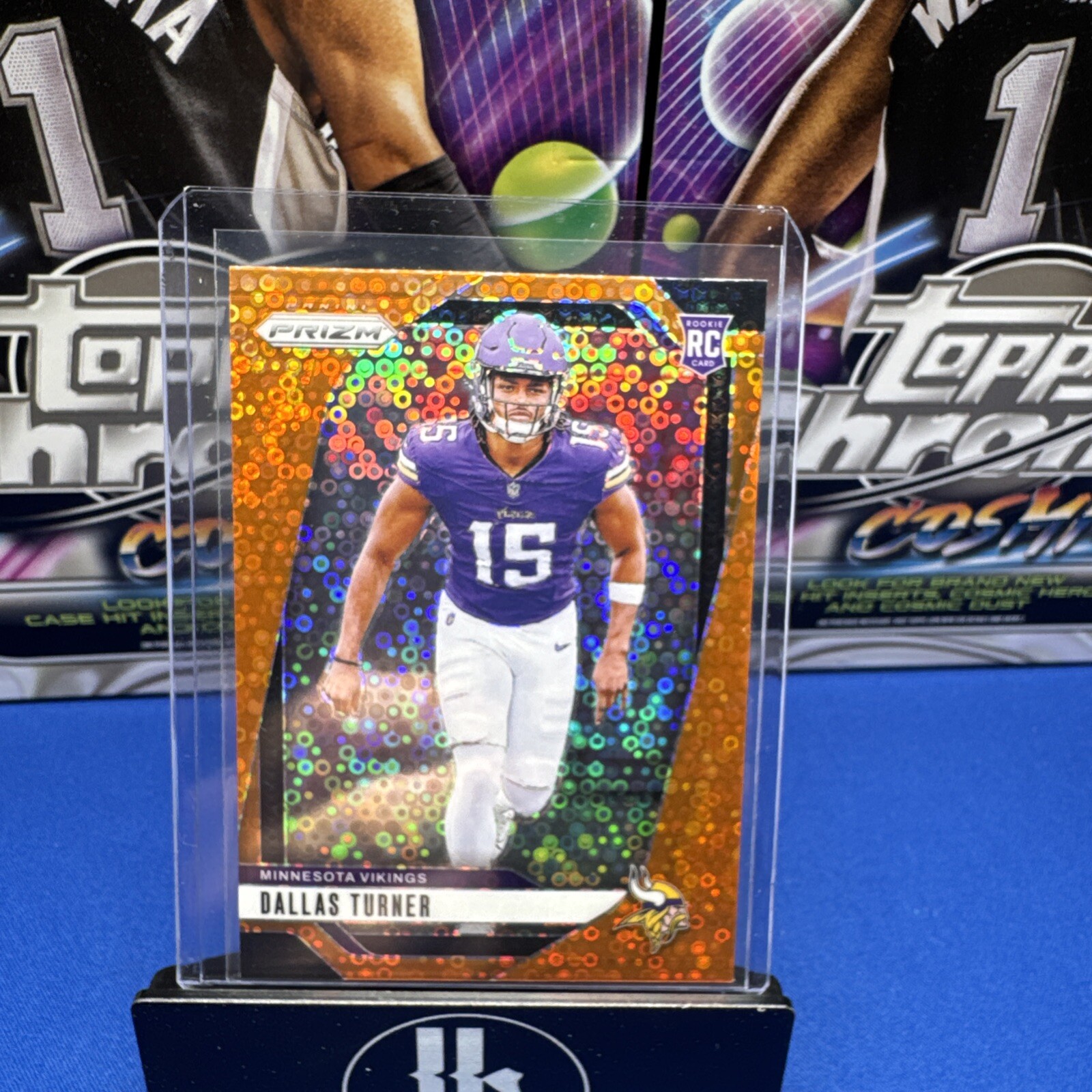 2024 Panini Prizm - Rookies Disco Prizm #324 Dallas Turner (RC)