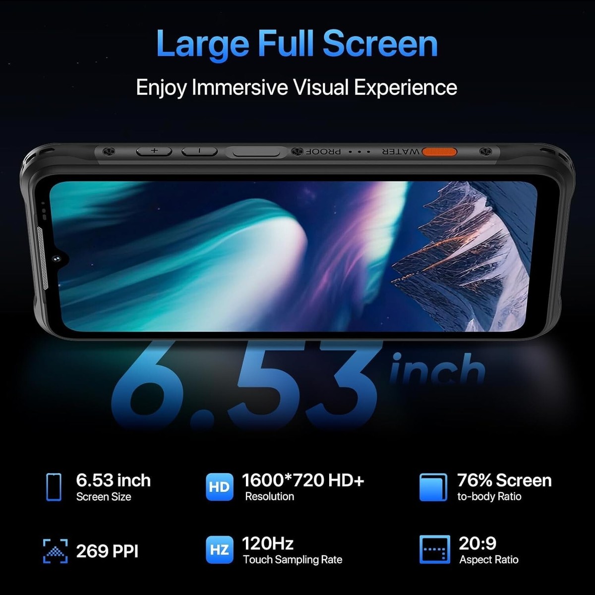 UMIDIGI BISON X20 6GB+128GB Rugged Android 13 NFC Unlocked