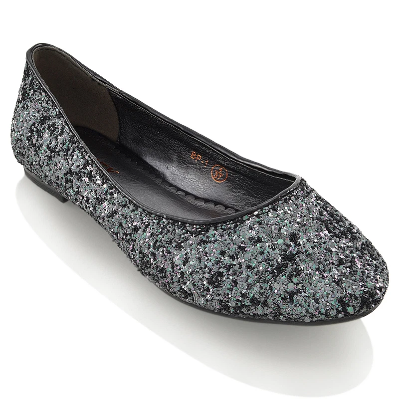 Grey flat shop bridesmaid shoes