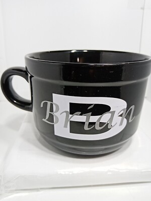 BRIAN COFFEE MUG. BRIAN MUG. BRIAN NAME Mug. B297