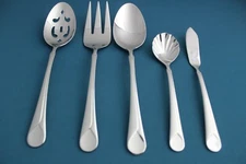 5pc Serving Tablespoon Pierced Fork Zwilling J. A. Henckels PROVENCE 18/10 NEW