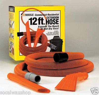 Mr. Nozzle 12 Ft. Vac Tool Kit Vacuum Hose Crevice Claw 1-1/2" Wet/Dry M100DB