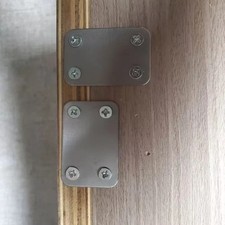 10pcs Stainless Steel Fixed Angle Bracket  For Shelves Cbinets