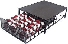 Porte Dosette Tassimo Support Capsule Tiroir De Rangement Dosette à Café Méta...