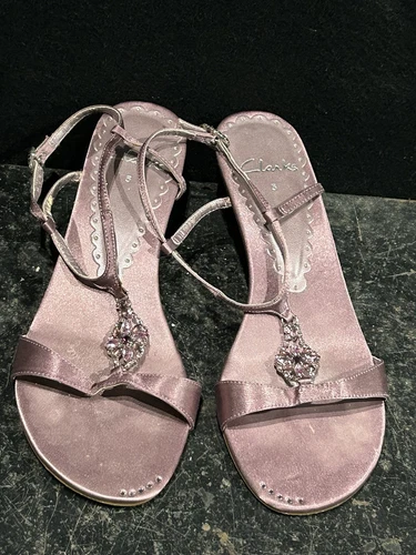 Sandali donna Clarks Svetlana rosa polvere taglia 5 ref GC7