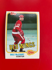 1981-82 Topps hockey set break #21 Dale McCourt - Detroit Red Wings NRMT