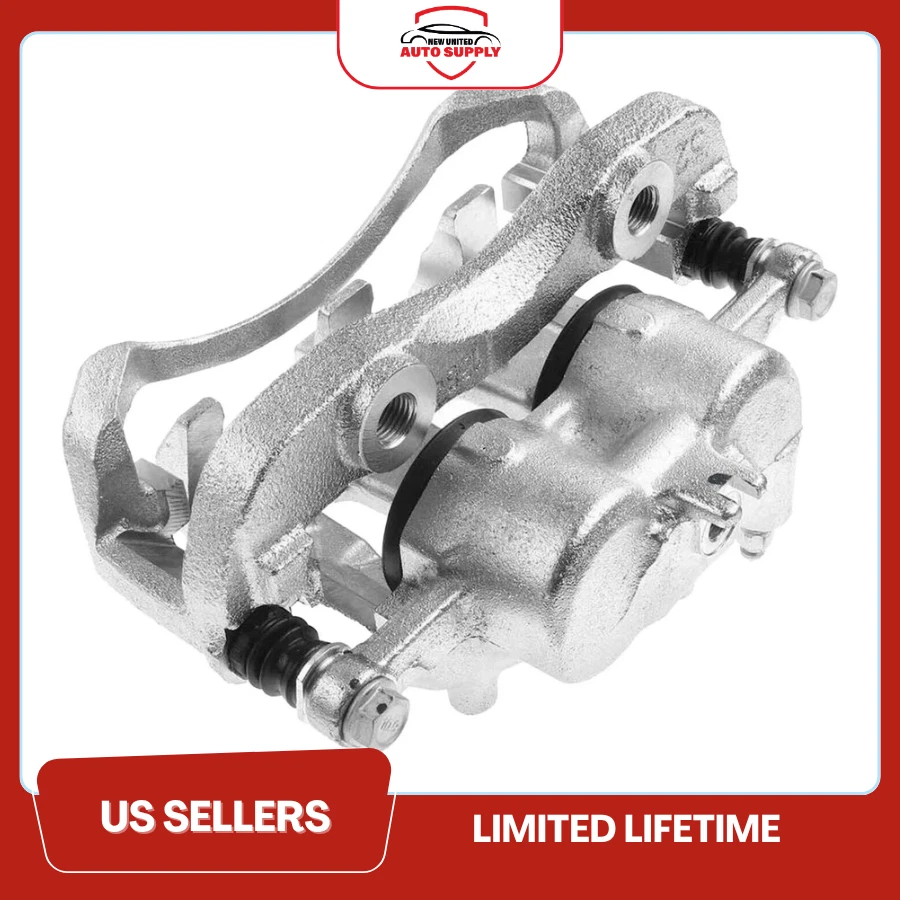 Pinza de freno de disco delantera derecha con soporte para camioneta Nissan Frontier NP300 D21 Foto 3 de 4