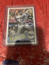 Randy Arozarena 2020 Topps Chrome Silver Pack Mojo Rookie Card 85TC-41 TB Rays. rookie card picture
