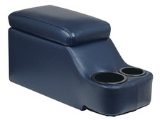1964-77 Fords Removable Console Coupe Bucket Seats Dk Blue Fairlane Maverick New