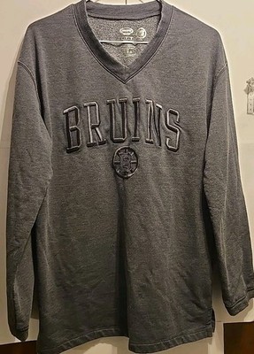 Women's Concepts Sport Boston Bruins V Neck Sweatshirt Size Medium NWT