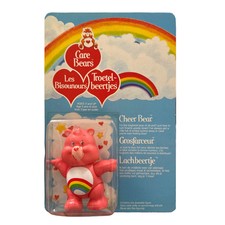 Kenner Care Bears Vintage Años 80 Posable Figura Cheer Bear