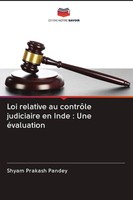 Loi Relative Au ContrôLe Judiciaire En Inde : Une éValuation Pandey Taschenbuch