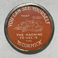 McCormick Agricultural Machinery Pocket Mirror