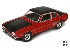 1/43 Diecast Ford Capri 1700 GT 1970 Red Black Bonnet