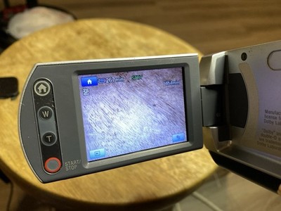 SONY Handycam DCR-SR42 Handheld 30GB HDD Camcorder Tested Working