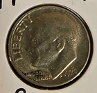 1970 D Roosevelt Dime Proof Reverse Of 1968 Error