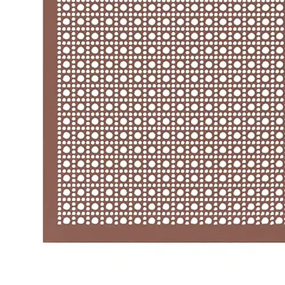 3 Ft. X 3 Ft. Aluminum Venetian Bronze Lincane Sheet