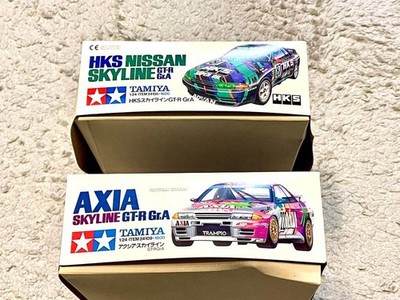 Tamiya 1/24 Nissan Skyline GT-R R32 HKS & AXIA Plastic Model Kit