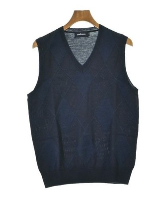 NEWYORKER Vests Navy L 2200684134154