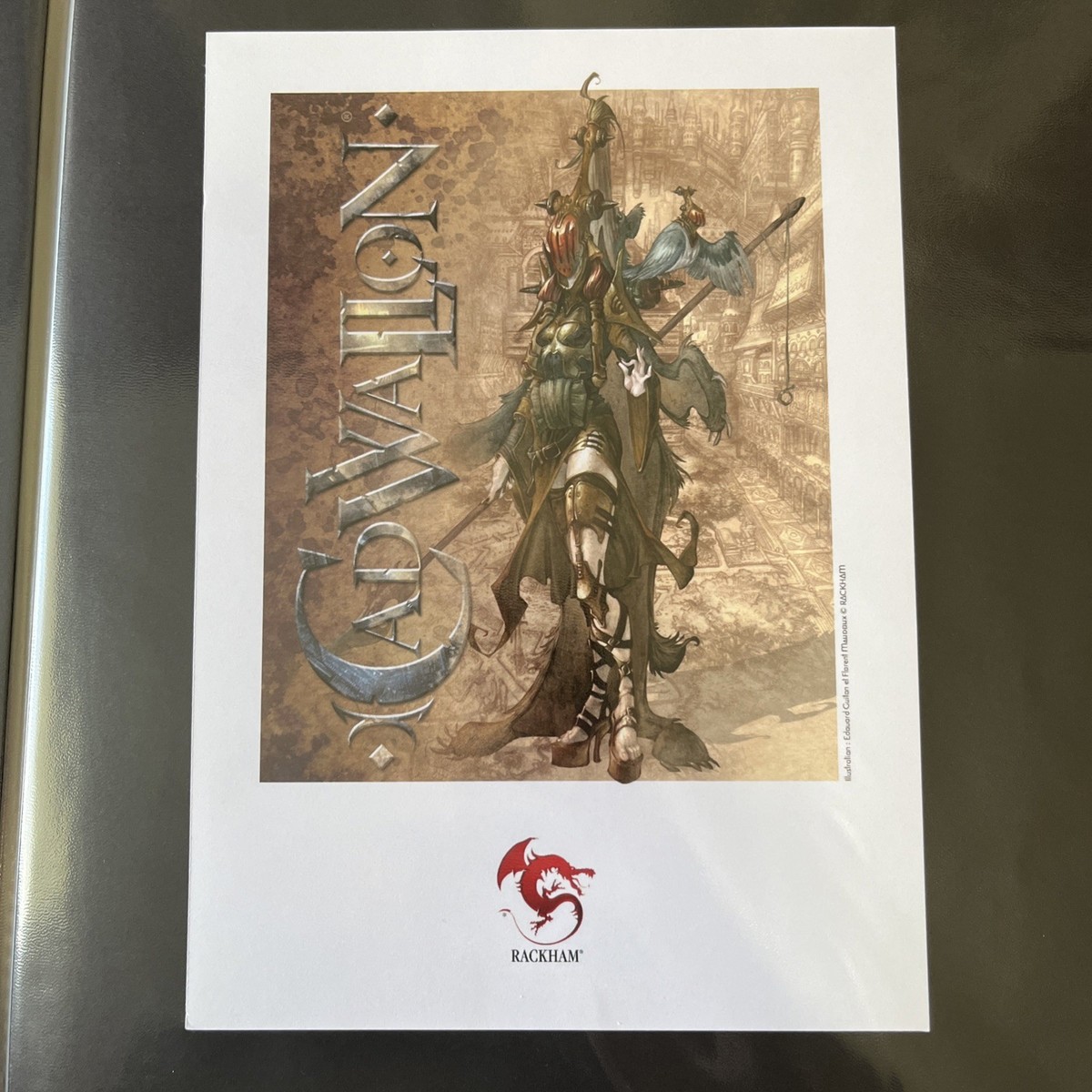 Figurine Rackham Confrontation Cadwallon Sylarenn – Oiseau De Proie Version Anglaise – Occasion Jouet Collection