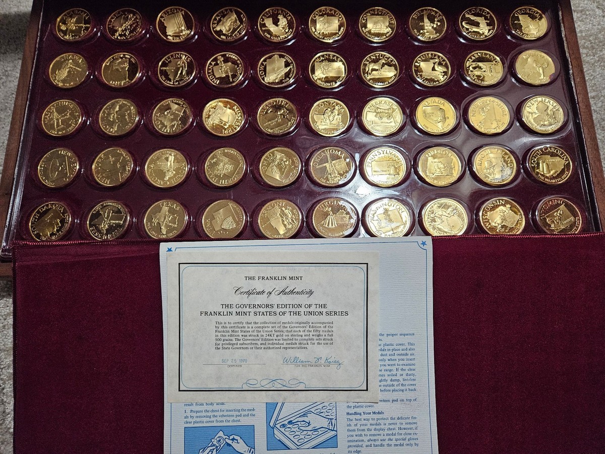 The Franklin Mint 偉大な君主の紋章コレクション